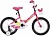 Велосипед 18"Nvt TWIST с корзинкой для девочек доп.колёса